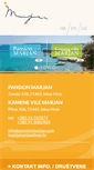 Mobile Screenshot of pansionmarjan.com